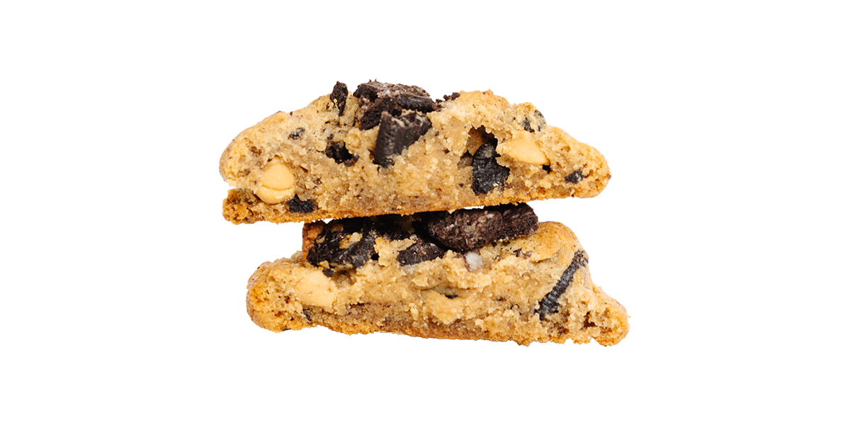 peanut butter cookies + cream chip