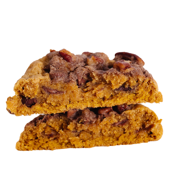 pumpkin pecan streusel chip