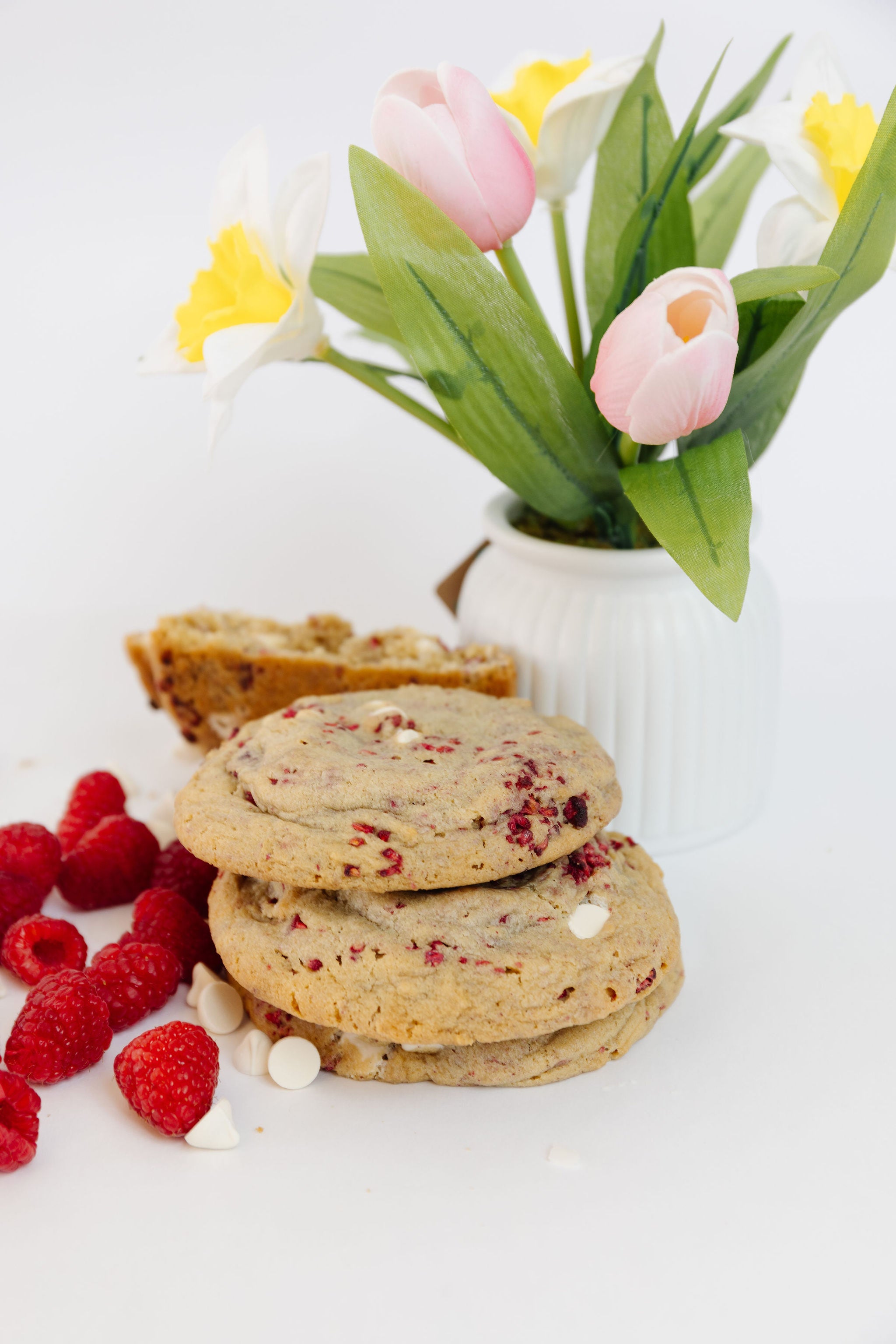 raspberry white chocolate chip
