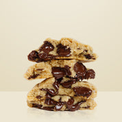 Stack of Chip SW Chip sea salt chocolate chip cookies