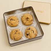 the VIP tin — 4 cookie gift tin