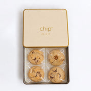 the VIP tin — 4 cookie gift tin